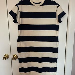 Uniqlo Short sleeve striped dress